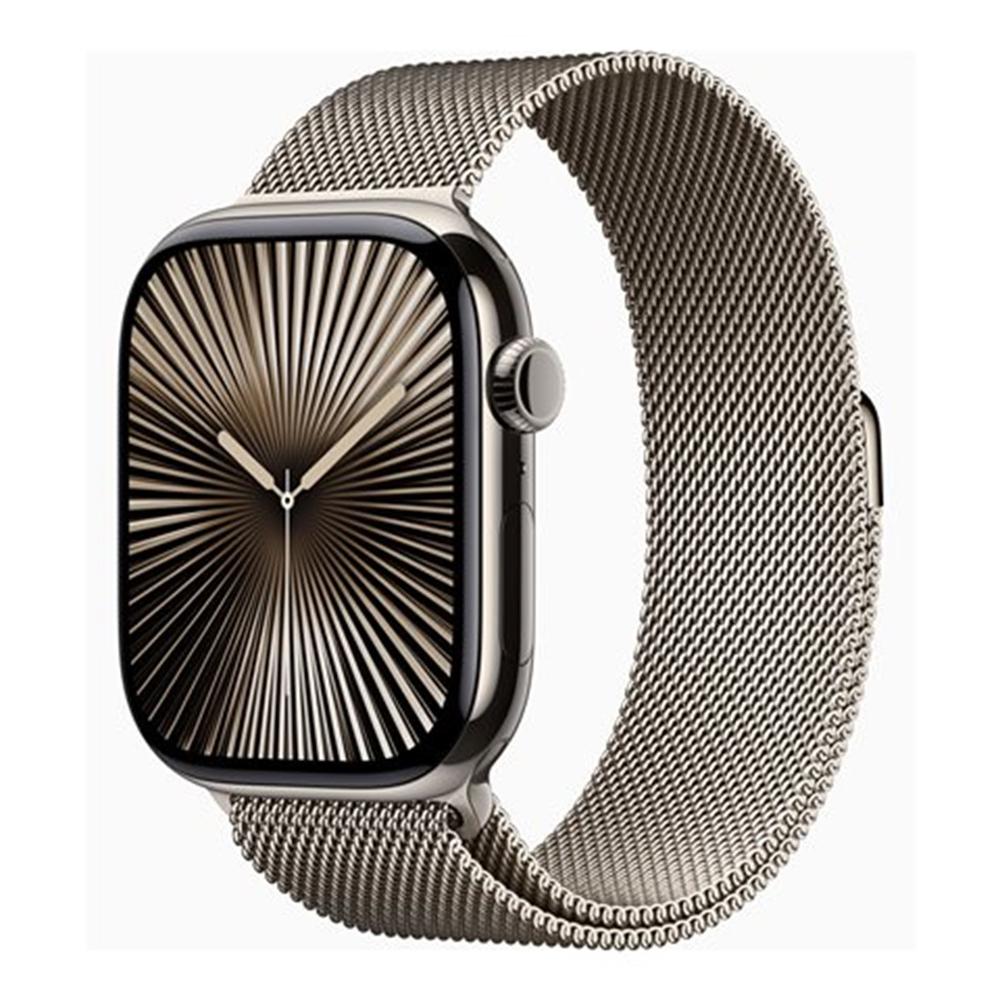 Smartwatch Apple Watch Series 10 Gps + Cell 46mm Natural Titanium Milanese Loop S - M