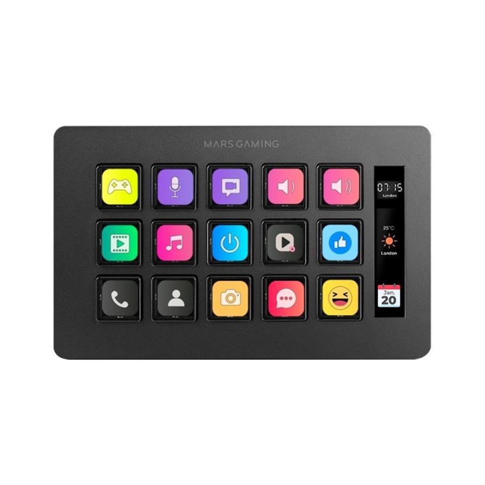 Control Deck Slim Mars Gaming Msd - One