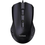 Raton Nilox Mousb1013 Negro