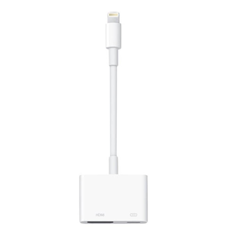 Adaptador Lightning A Hdmi - Lightning Apple Macho - Hembra - Blanco