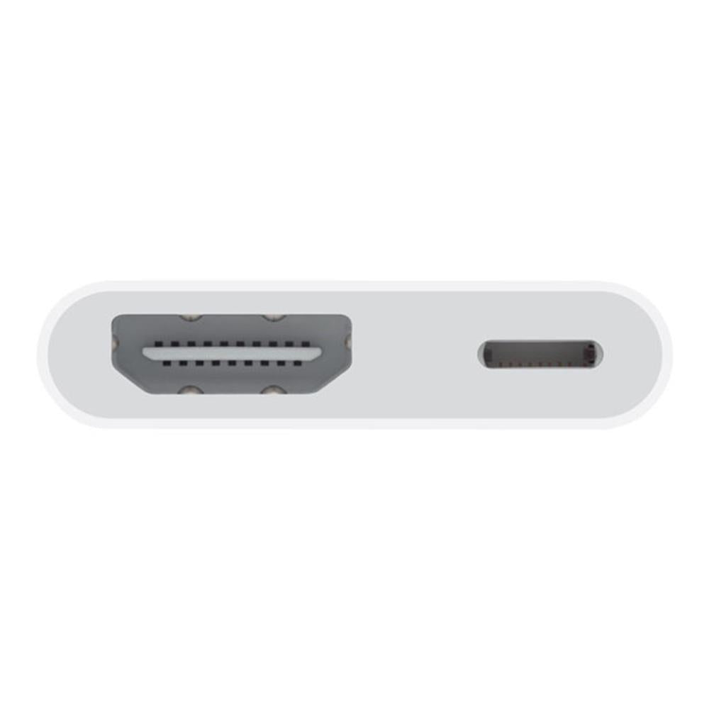 Adaptador Lightning A Hdmi - Lightning Apple Macho - Hembra - Blanco