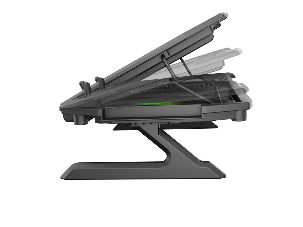 Base Refrigeradora Genesis Oxid 850 Rgb Para Portatil 15.6 Pulgadas - 17.3 Pulgadas Usb