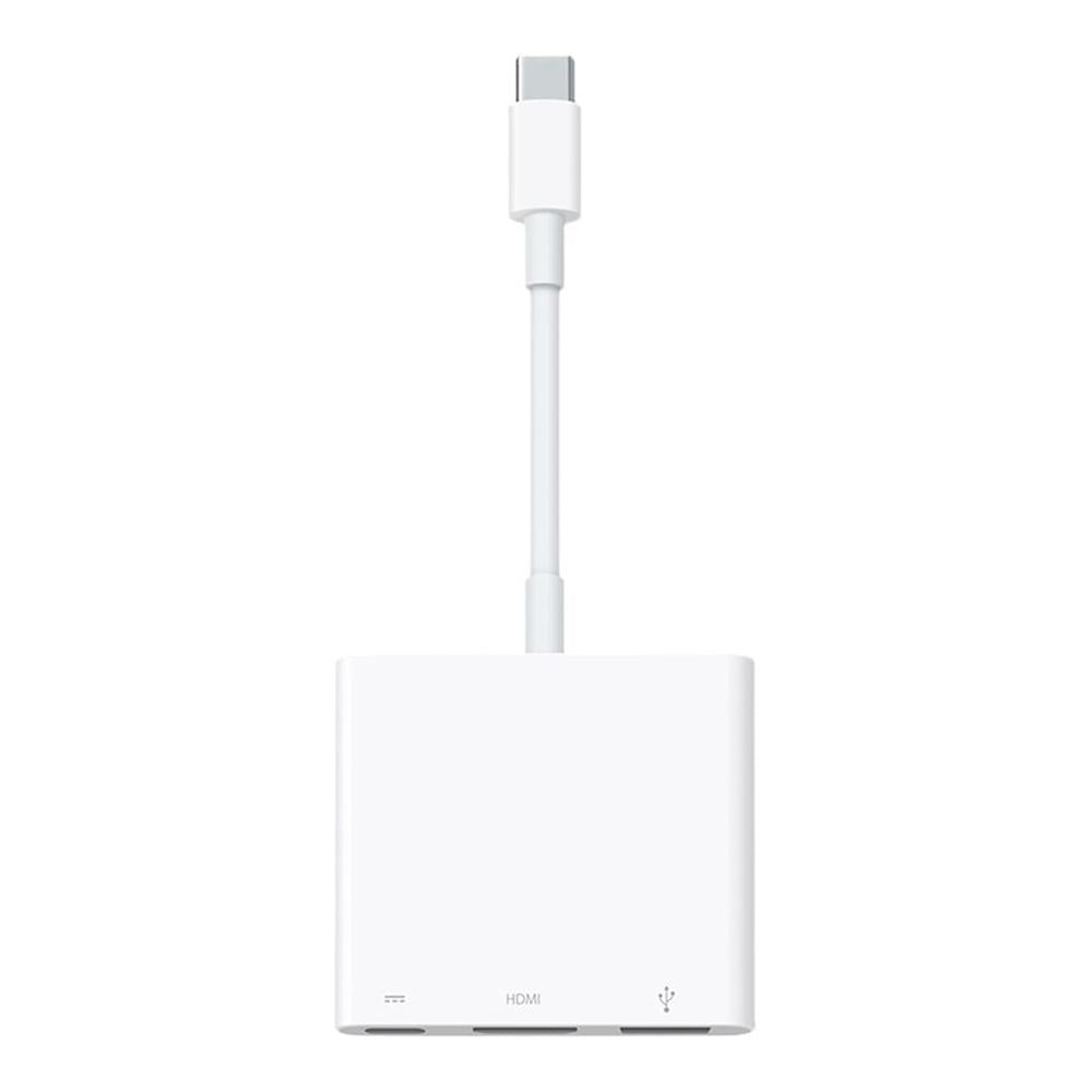 Adaptador Usb Tipo C A Hdmi - Usb Tipo A - Usb Tipo C Apple Macho - Hembra - Blanco