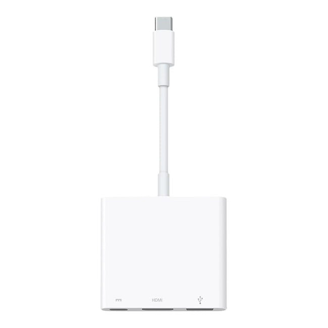 Adaptador Usb Tipo C A Hdmi - Usb Tipo A - Usb Tipo C Apple Macho - Hembra - Blanco Hover Image