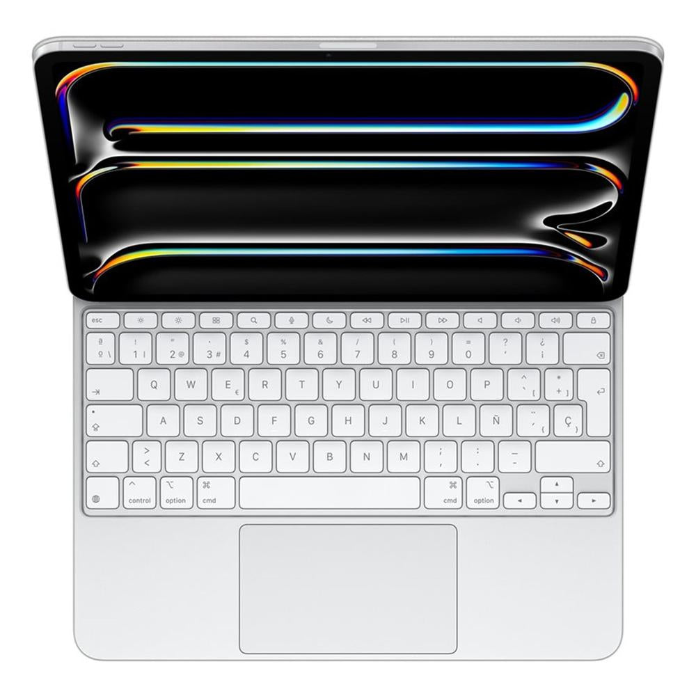 Teclado Apple Magic Keyboard Inalambrico Para Apple Ipad Pro 13 Pulgadas White