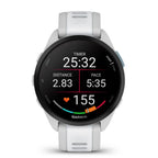 Smartwatch Garmin Forerunner 165 43mm Blanco Reloj Inteligente Para Correr Con Gps - Pantalla Táctil Amoled - Métricas Optimizadas - Planes De Entrenamiento - Pay - Autónomía De 11 Días
