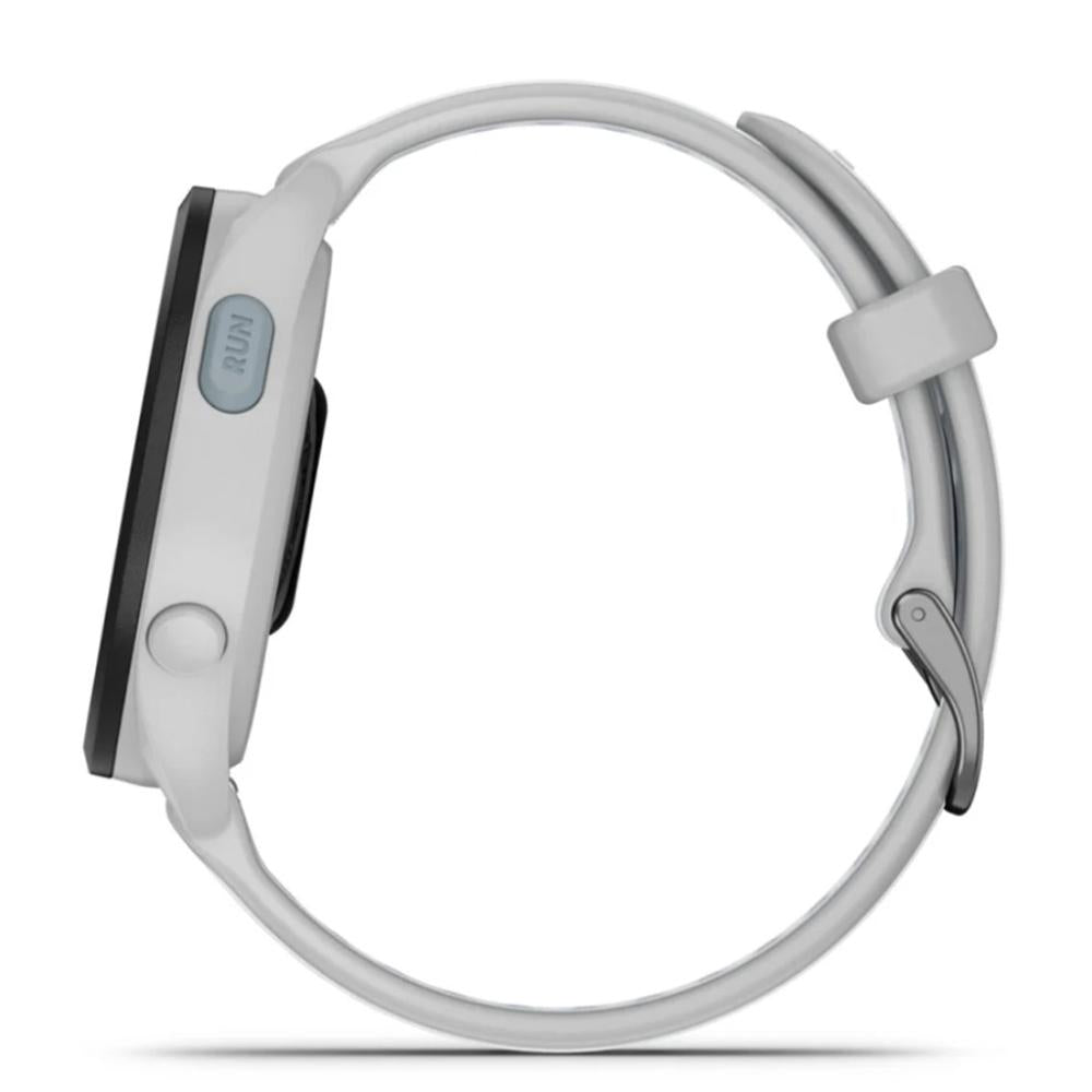 Smartwatch Garmin Forerunner 165 43mm Blanco Reloj Inteligente Para Correr Con Gps - Pantalla Táctil Amoled - Métricas Optimizadas - Planes De Entrenamiento - Pay - Autónomía De 11 Días