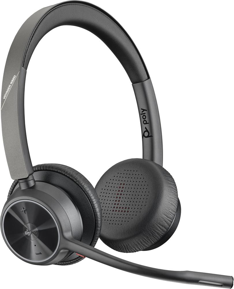 Auriculares Poly Voyager 4320 Microsoft Teams Certified Usb - A Headset +bt700 Dongle