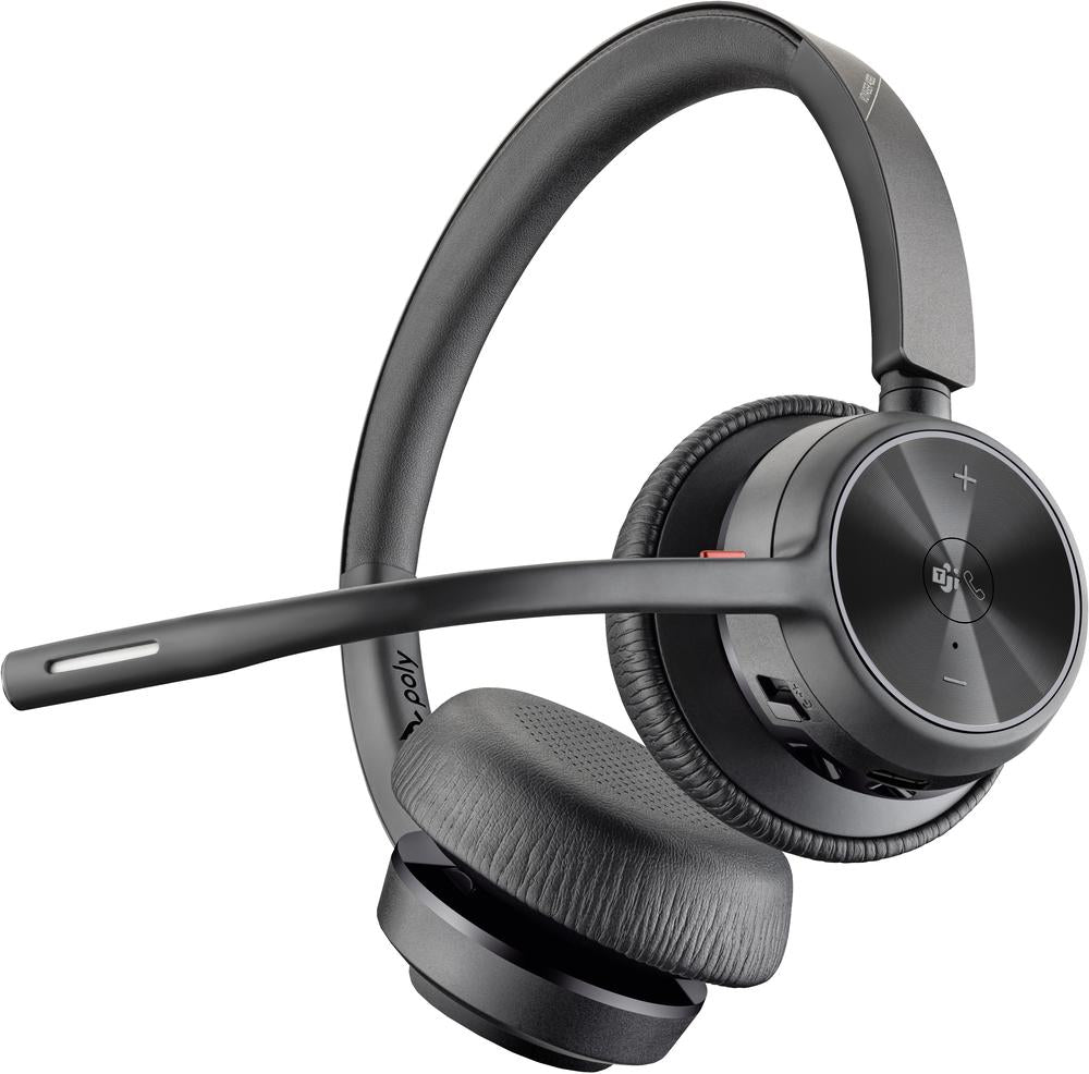 Auriculares Poly Voyager 4320 Microsoft Teams Certified Usb - A Headset +bt700 Dongle