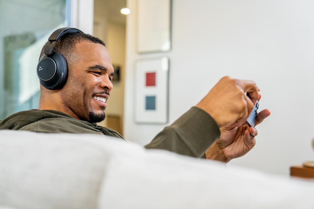 Auriculares Poly Voyager Surround 80 Uc Usb - C Headset + Adaptador Usb - C - A