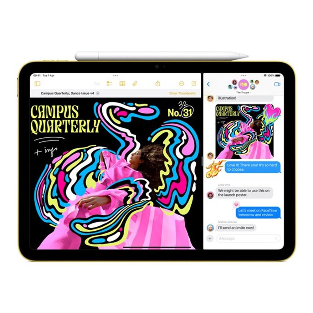 Apple Ipad A16 128gb Wifi + Cell Yellow 11 Pulgadas - Ips - 12mpx