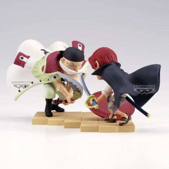 Figura Banpresto One Piece World Collectable Figure Log Stories Edward Newgate Vs Shanks 13cm Main Image