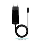 Cargador De Pared Tooq Tqlc - Usbcgan65pd - C 65w Gan Usb Tipo C Negro