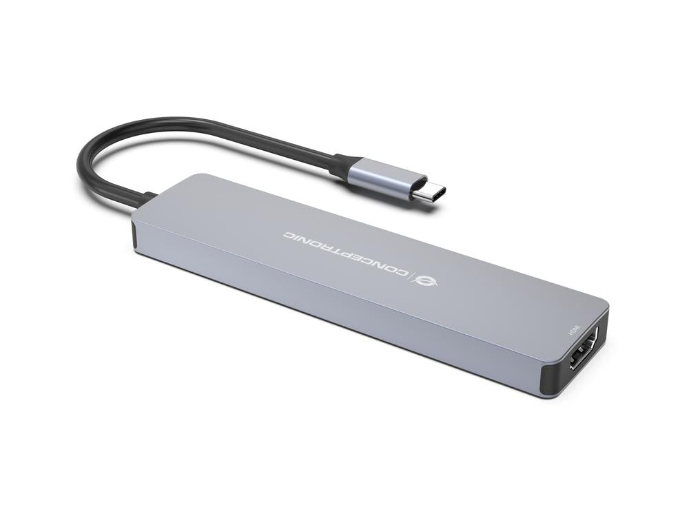 Docking Station Conceptronic Donn28g Usb Tipo C 7 En 1
