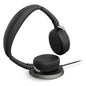 Auriculares Jabra Evolve2 65 Flex Ms Stereo Inalambrico Negro
