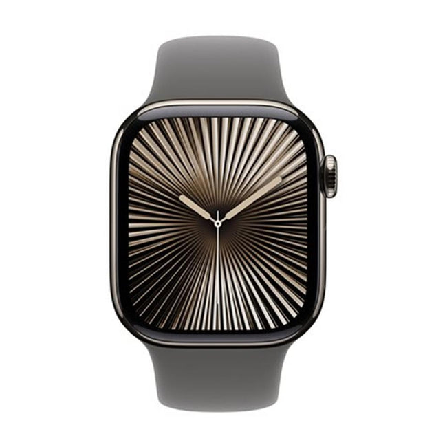 Smartwatch Apple Watch Series 10 Gps + Cell 42mm Natural Titanium Stone Grey Sport Band S - M Main Image