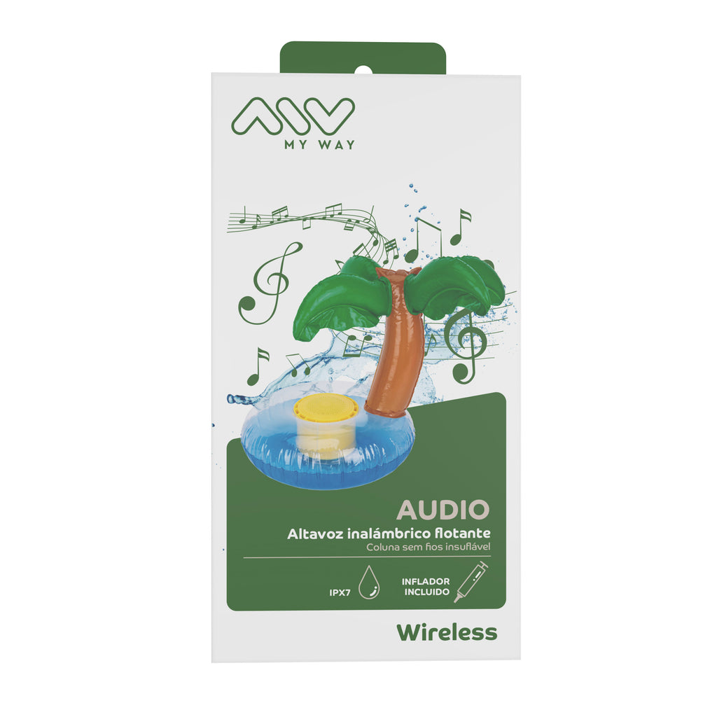 Altavoz Myway Flotante Palmera