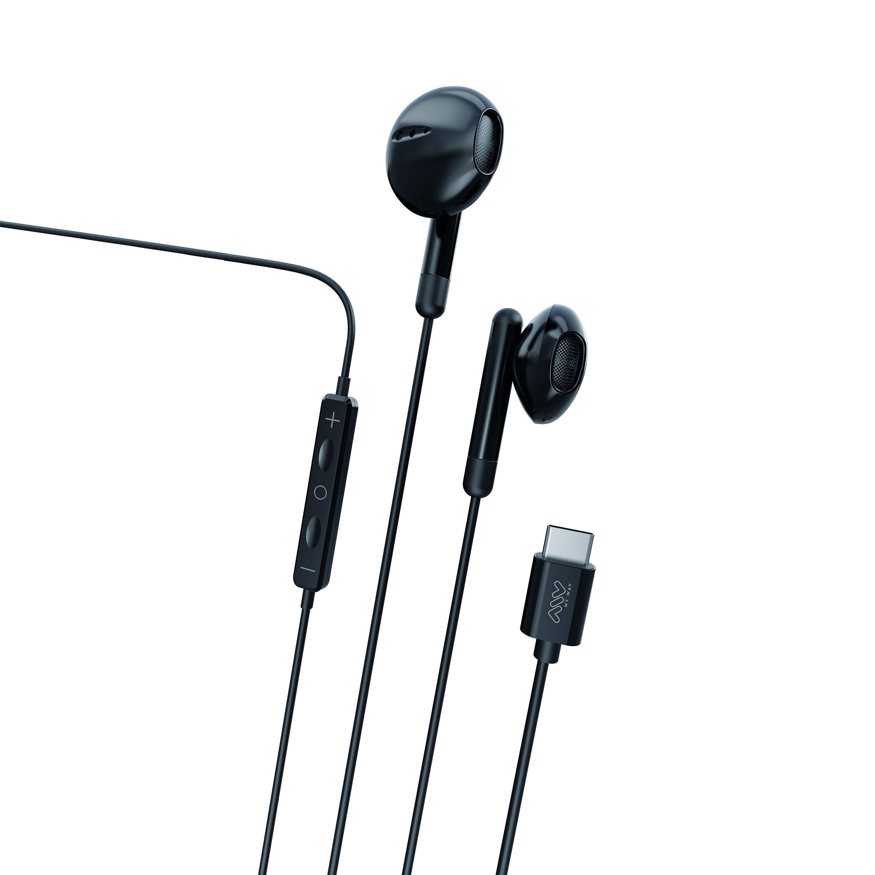 Auricualres Myway Mwhph0033 Negro