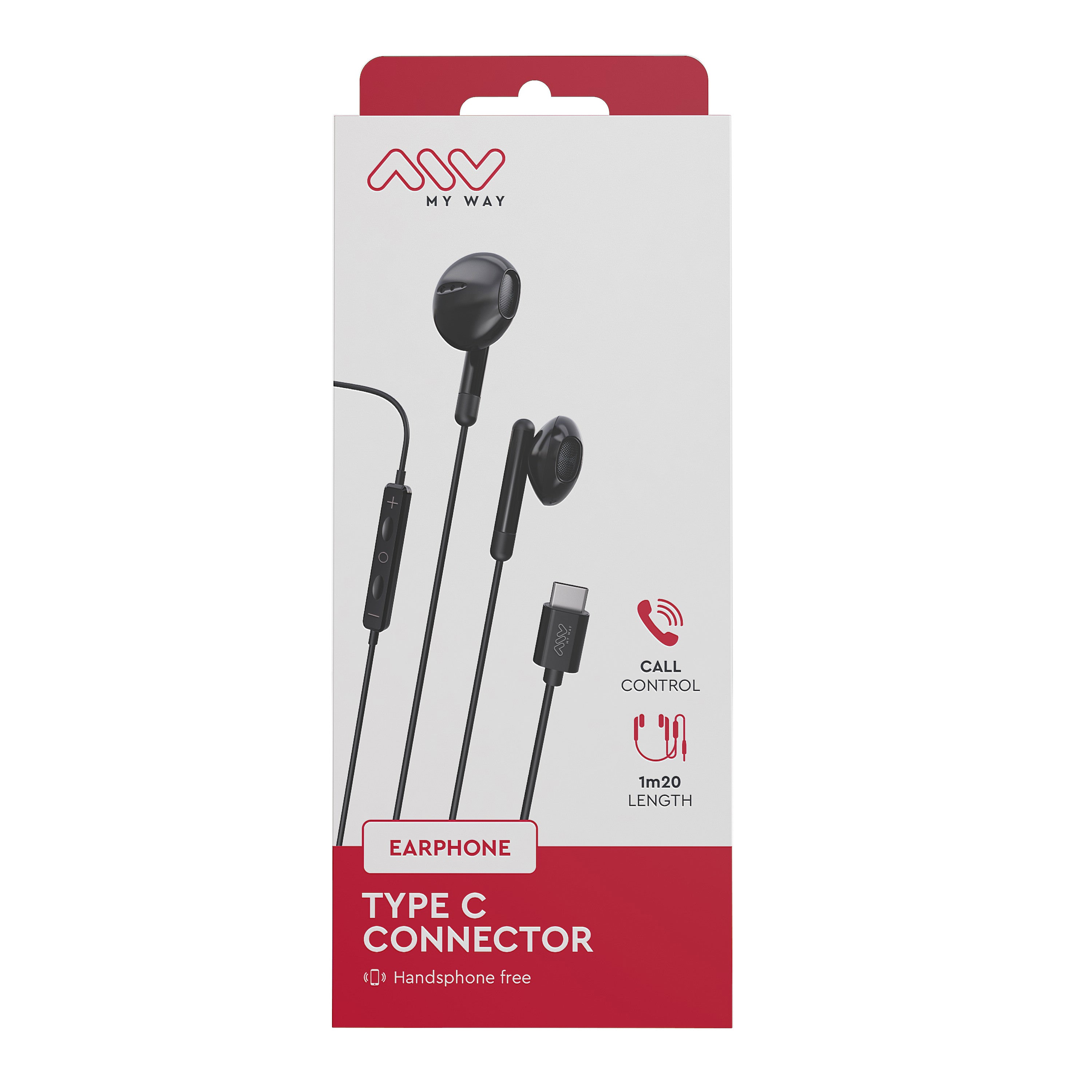 Auricualres Myway Mwhph0033 Negro
