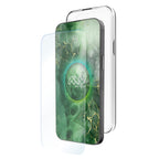 Carcasa Myway Para Apple Iphone 16 Transparente + Protector Pantalla Cristal Templado