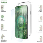 Carcasa Myway Para Apple Iphone 16 Pro Max Transparente + Protector Pantalla Cristal Templado