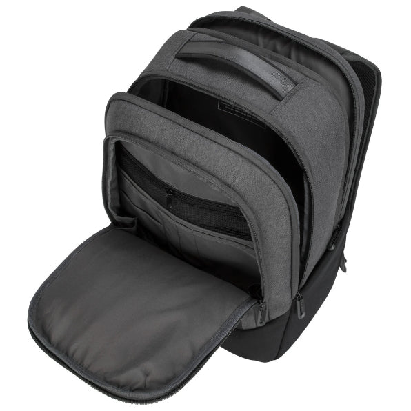 Mochila Targus Cypress Hero Backpack Ecosmart Para Portatil 15.6 Pulgadas Gris