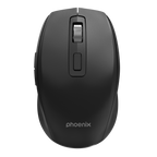 Ratón Inalámbrico Phoenix M120 Hasta 1600 Dpi Clics Silenciosos Botónes De Avance Rapido