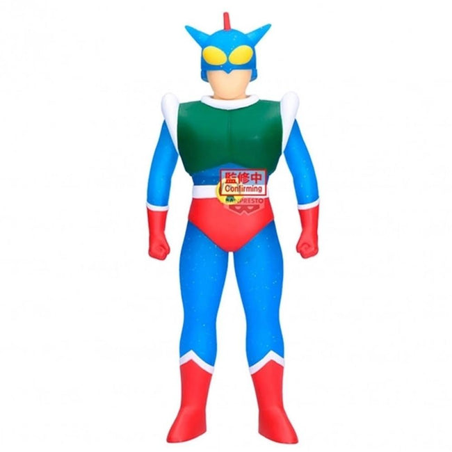 Figura Banpresto Crayon Shinchan Big Sofvimates Action Kamen (ultra Heroe) 22cm Hover Image