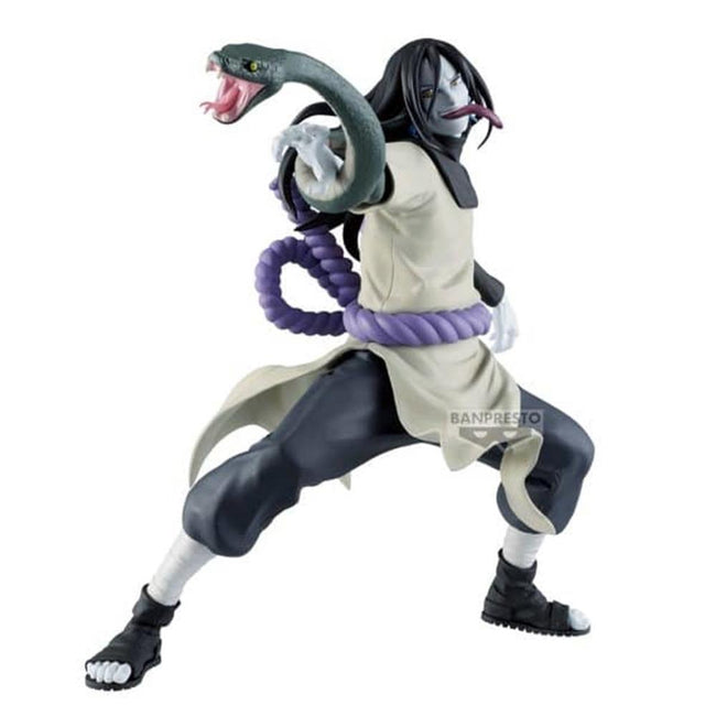 Figura Banpresto Naruto Shippuden Vibration Stars Orochimaru 15cm Hover Image