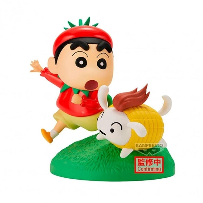 Figura Banpresto Crayon Shinchan Vignette Vegetable Costume 10cm Hover Image