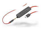 Auriculares Poly Blackwire 3225 Negro