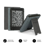 Funda Subblim Clever Ebook Case 6 Pulgadas Stand Case Gris