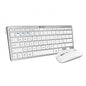 Teclado + Raton Subblim Combo Plata Portugues