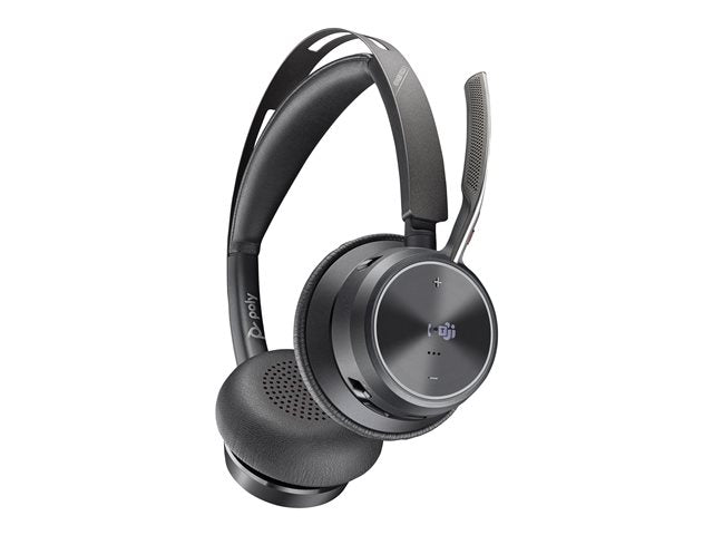 Auriculares Poly Voyager Focus 2 Inalambrico Negro