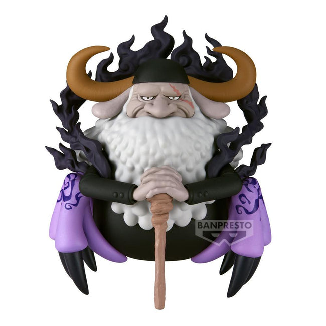 Figura Banpresto One Piece Mega World Collectable St. Jaygarcia Saturn Hover Image