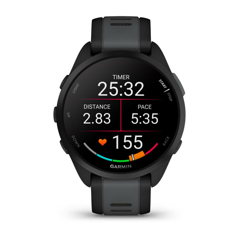 Garmin Forerunner 165 Music Reloj Inteligente Running Gps Amoled Con Garmin Pay Negro