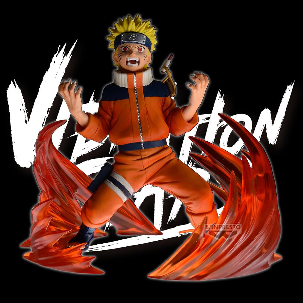 Figura Banpresto Naruto 72 Series 26&27 Vibration Stars - Naruto Uzumaki & Sasuke Uchiha - (a:naruto Uzumaki) 15cm
