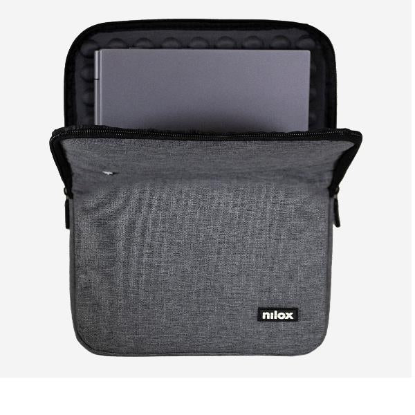 Funda Nilox Sleeve Para Portatil 13.3 Pulgadas Gris