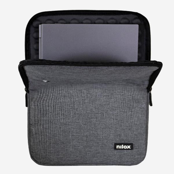 Funda Nilox Sleeve Para Portatil 15.6 Pulgadas Gris