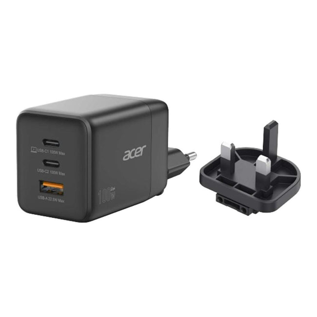 Cargador De Pared Acer 100w 2x Usb Tipo C 1x Usb Tipo A Hover Image