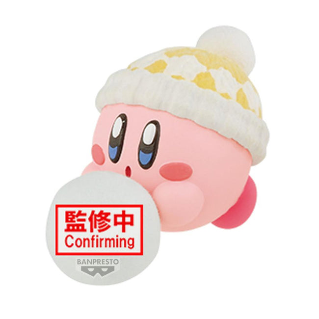 Figura Banpresto Kirby Fluffy Puffy Mineplay In The Snow Ver.a Hover Image