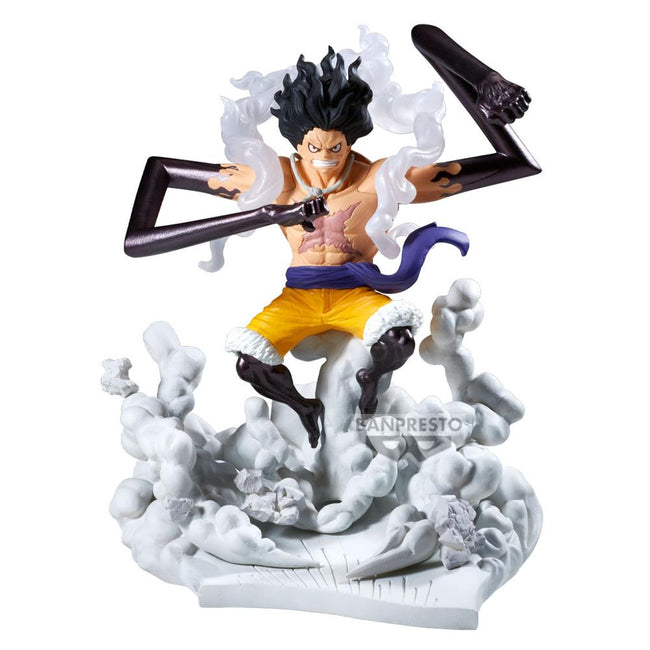 Figura Banpresto One Piece Senkozekkei - Monkey D.luffy Gear4 - Hover Image