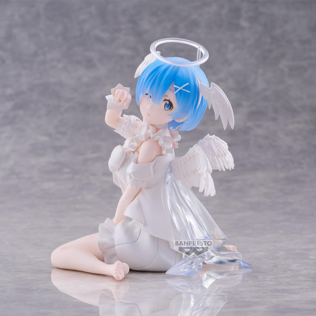 Figura Banpresto Re Zero Starting Life In Another World Relax Time Rem Sweet Angel Ver. Main Image