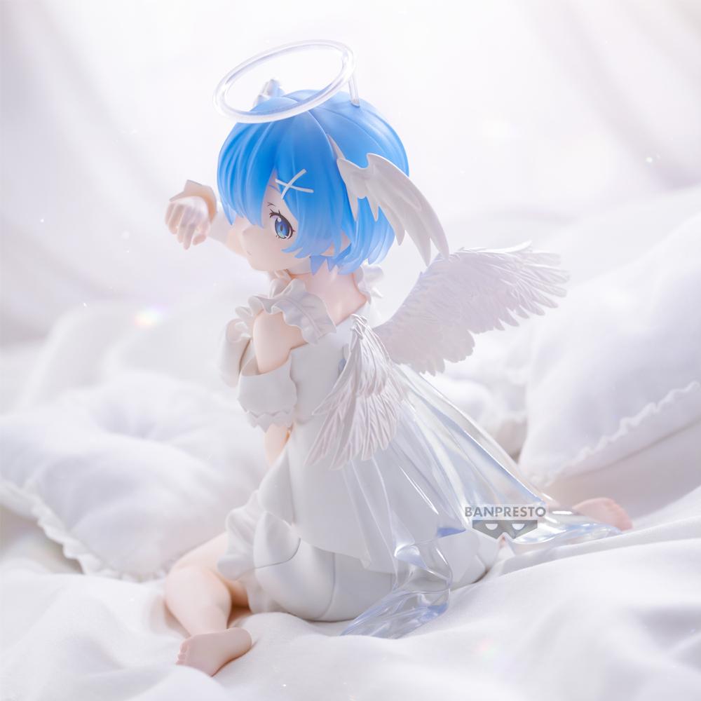 Figura Banpresto Re Zero Starting Life In Another World Relax Time Rem Sweet Angel Ver.