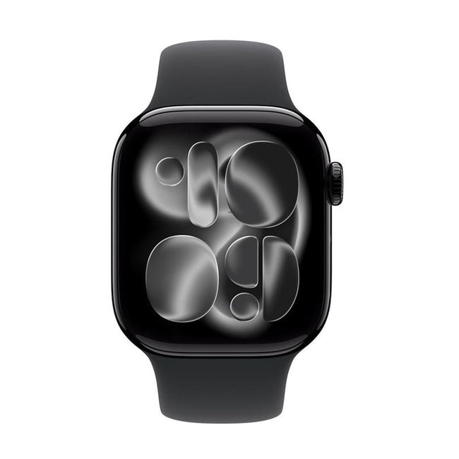 Smartwatch Apple Watch S11 gps + Cellular 42mm jet Black Aluminium Case Black Sport Band - S - M Hover Image