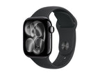 Smartwatch Apple Watch S11 gps + Cellular 42mm jet Black Aluminium Case Black Sport Band - S - M