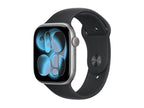 Smartwatch Apple Watch S11 gps 46mm space Grey Aluminium Case Black Sport Band - M - L