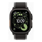 Smartwatch Apple Watch Ultra 3 gps + Cellular 49mm black Titanium Case Black - Charcoal Trail Loop - M - L