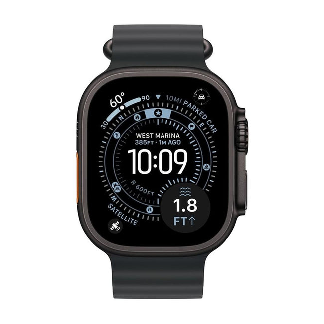 Smartwatch Apple Watch Ultra 3 gps + Cellular 49mm black Titanium Case Black Ocean Band Hover Image