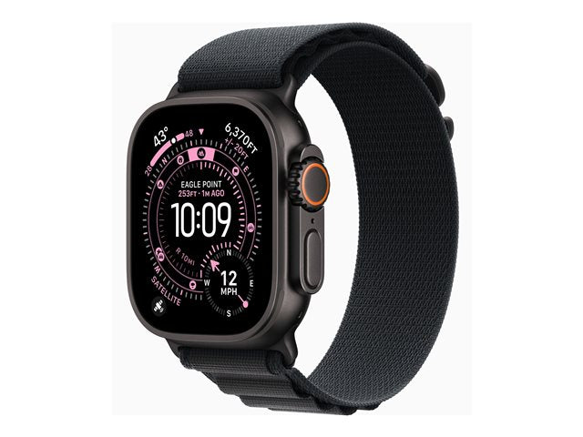 Smartwatch Apple Watch Ultra 3 gps + Cellular 49mm black Titanium Case Black Alpine Loop - M